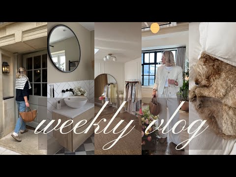 HOMELY WEEKLY VLOG, BIG CATCH UP, HOME ORGANISATION, NEW SPRING OUTFITS, SPRING MAKEUP