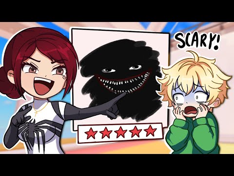 Trolling Children on ROBLOX with Scary Drawings...