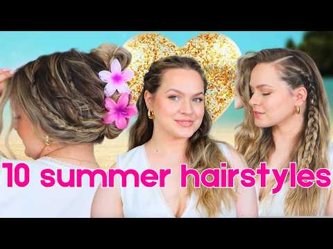 10 Easy Summer Hairstyles + Braids - Kayleymelissa