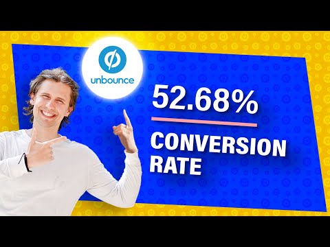 Unbounce: How to Create a Landing Page From Scratch (52.68% Conversion Rate)