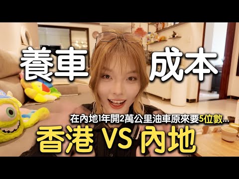 香港養車貴內地3倍❓‼️港人內地養車1年2萬公里實錄！油費+保養+保險+停車費全公開‼️附港人上粵B牌（電車）+分期買車陷阱破解｜港人北上居住攻略｜深圳攻略｜深圳車牌｜大陸養車成本｜香港養車成本