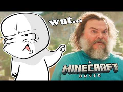the minecraft movie is utterly bizarre...