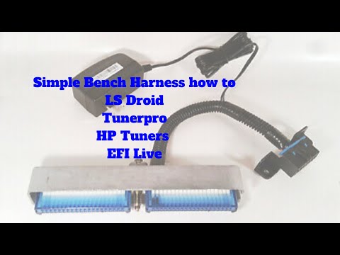 LS Droid/Tunerpro Bench harness pinouts and build