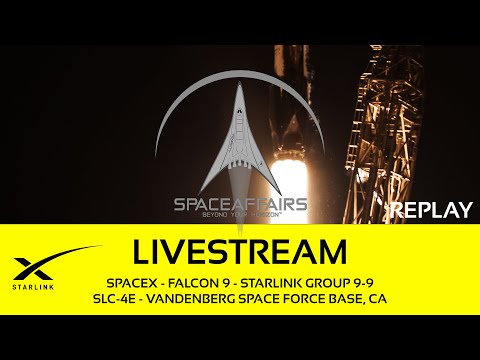 SpaceX - Falcon 9 - Starlink 9-9 - SLC-4E - Vandenberg Space Force Base - October 30, 2024