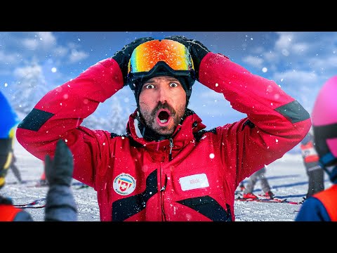 Ein Tag als Skilehrer in der Schweiz