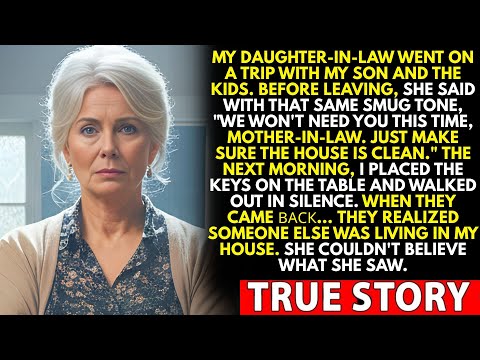 My Daughter-in-Law Said, “Keep the House Clean.” What She Saw After Returning Shocked Her