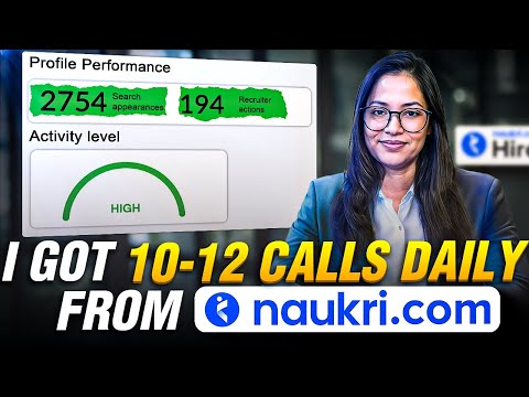 5 Simple Steps To Get MORE Interview Calls From Naukri Com
