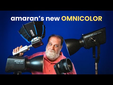Omnicolor vs BLAIR-CG vs RGBWW: amaran Ray Series FIRST LOOK Review