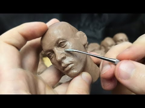How to sculpt a head, face shape and proportions