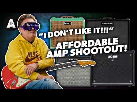 We Really Didn't Like This Amp - Here's What We Did About It! - Affordable Amp Blindfold Shootout!