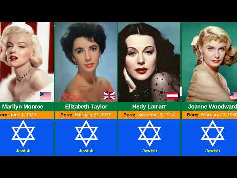 Top 300+ JEWISH Actresses in Hollywood Revealed!