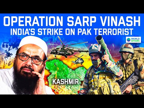 OPERATION SARP VINASH🔥: How India Took Down Pakistani Terrorists in Kashmir | World Affairs