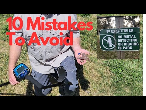 Beginner Metal Detecting Mistakes You're Probably Making
