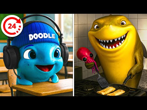 Day in The Life of Doodle and Arkey!