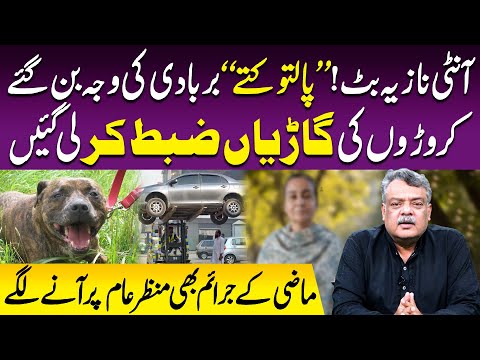 Aunty Nazia Butt Case | Palto Kutto ka Scandal, Gariyan Zabt, Purane Maamlay Dobara Be-Niqab