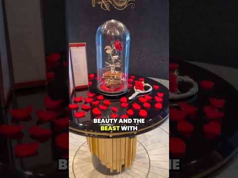 Hidden Mickeys & movie-inspired details — how Disney Imagineers themed the restaurant Enchante #dcl