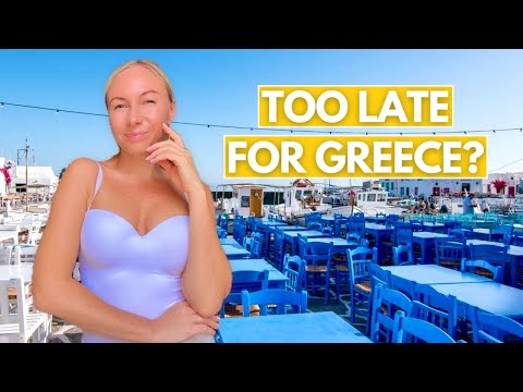 Greek Islands in September: Still WORTH Visiting or TOO LATE? | Greece Travel Tips