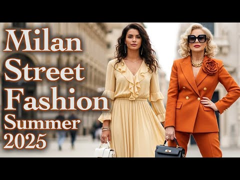 🔥 How Italians Dress for Summer. June 2025 Milan Fashion – Elegant Outfits for Hot Summer Days