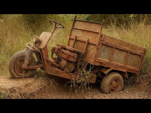 FULL REBUILD: From Rust to Revival // Restoring Abandoned 3-Wheel Farm Truck After Years