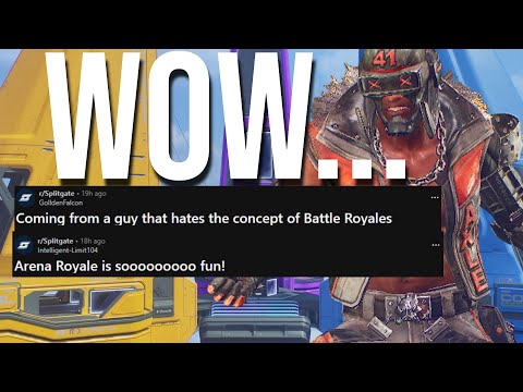 Splitgate Arena Reloaded Has Done the Impossible...(Arena Royale Full Review)