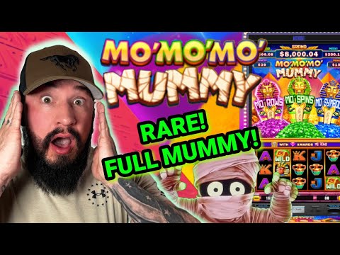 AMAZING Jackpot on MIN BET! 🥳 FULL SCREEN MUMMY! 😱 All New Mo' Mo' Mo' Mummy!