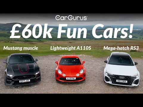 Fun Cars for 60K: Alpine vs Mustang vs RS3
