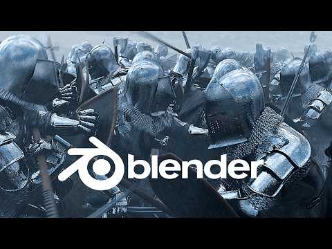 How I made this battle scene in blender