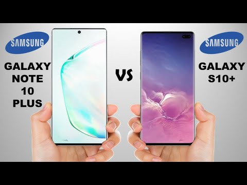 SAMSUNG GALAXY NOTE 10 PLUS VS SAMSUNG GALAXY S10 PLUS