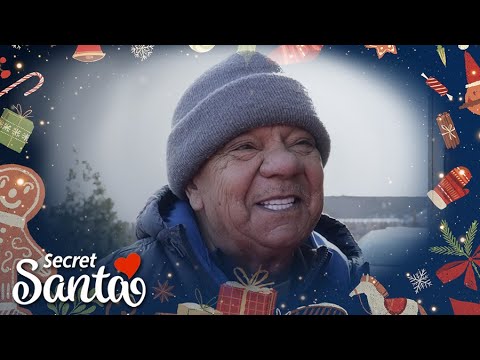 We had to go back twice to deliver a Secret Santa gift to this kind, hardworking man