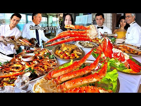 Seafood Worth US$1,400?! I Cleared Out the Kitchen in Istanbul! 6 kg Seafood Challenge!!