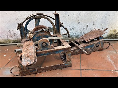 Restoration Of Winches And Iron Straighteners // Restoration & Repair Of Old Construction Engines