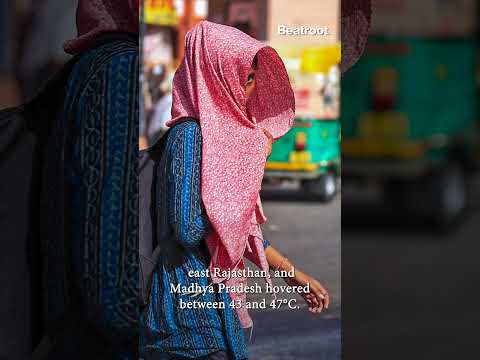 Intense heatwave grips Northern India; Sri Ganganagar sizzles at 47 degrees Celsius. #shorts