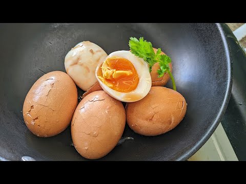 茶葉蛋/溏心茶葉蛋/勁易做/零失敗/新手 入門/重點 講解/#粵語/中字/#茶葉蛋#新手/chinese tea egg/p389