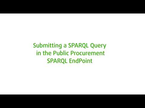 TED - submit a SPARQL query - tutorial