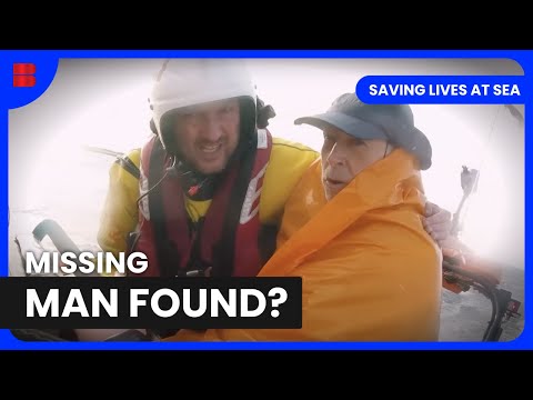 Search for Missing Man in FREEZING Waters | Saving Lives at Sea