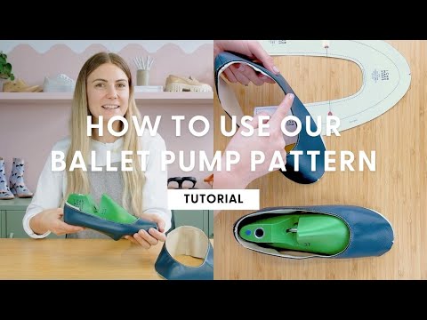 How To Make Ballet Pump Uppers | HANDMADE | Shoemaking Tutorial