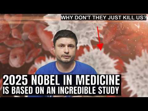 Incredible Study That Explained Why The Immune System Doesn't Just Kill Us (2025 Nobel Prize)