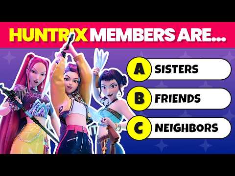 Only Real Fans Can Pass This! ๐๐ฅ | Ultimate KPop Demon Hunters Quiz #7