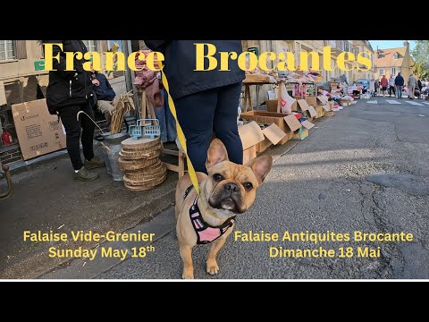 EP 39 Antiquing & Thrifting at Falaise Vide-Grenier Brocante & Flea markets in Normandy France