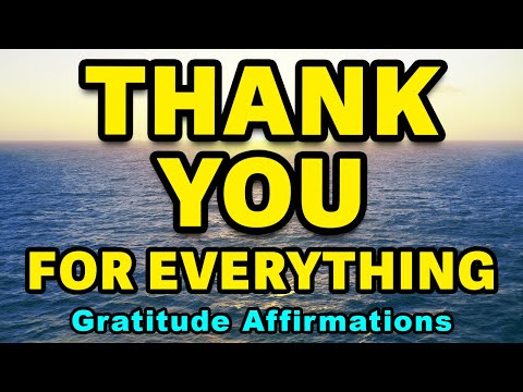 Morning Gratitude Affirmations To Start The Day | Thank You Affirmations | Positive Affirmations