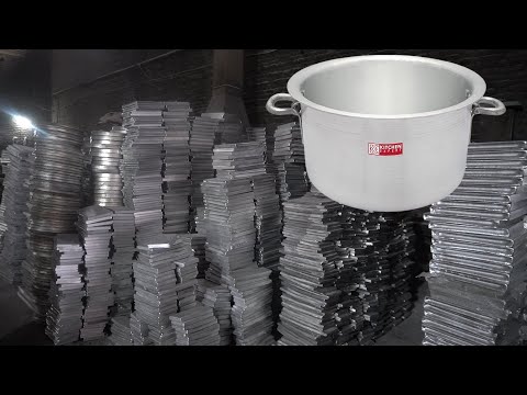 A Complete Process of Making Very big Cooking pots in Factory