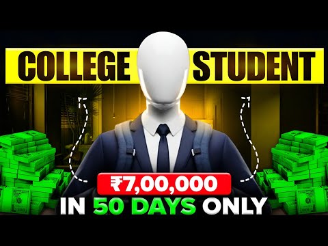 How I Made ₹7 Lakhs in 50 DAYS as a Student (My Exact Strategy) 🤑