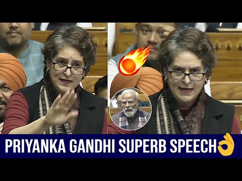 Priyanka Gandhi Superb Speech In Lok Sabha | PM Narendra Modi | Rahul Gandhi | News Buzz