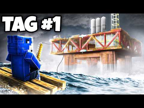 Minecraft, aber auf einer VERLASSENEN BOHRINSEL...