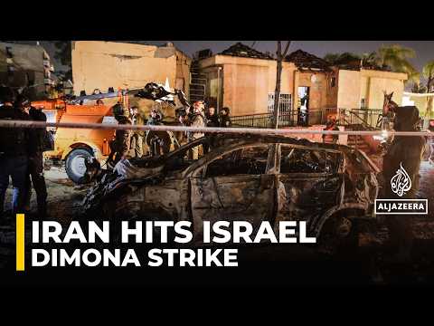 Iran strikes Israel: Dimona hit in 'revenge' attack for Natanz facility