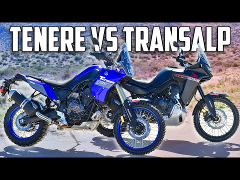 Yamaha Tenere vs Honda Transalp - Sub $11K ADV Comparison - Cycle News