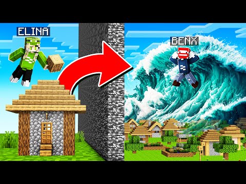 ich habe BENX HAUS mit NATUR KATASTOPHEN ZERSTÖRT