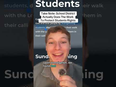 School district protects students' free speech rights after investigation