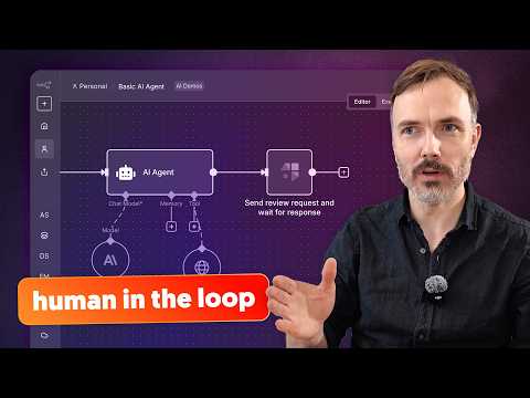 Making n8n AI Agents Reliable (Human-in-the-Loop Demo)
