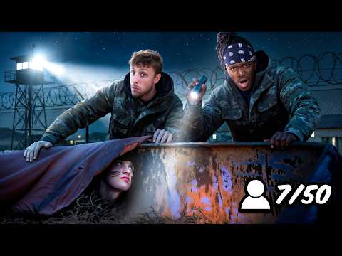 SIDEMEN VS 50 YOUTUBERS ULTIMATE HIDE & SEEK IN A MILITARY BASE